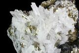 Pyrite, Sphalerite & Quartz Crystal Association - Peru #138160-1